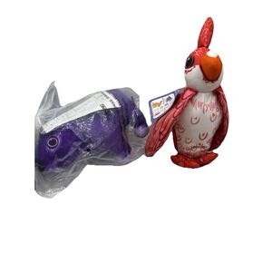 SEALED Texaco Inside Outback‎ Olympic Aniballs Set 2 Plush 11" Stuffed Toys 2000